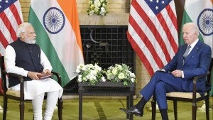 Biden in India