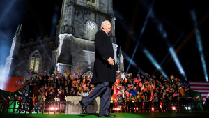 President Joe Biden at St. Muredach's Cathedral in Ballina, County Mayo, Ireland.