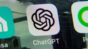 Icon for Chat GPT on a phone home screen.