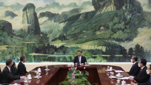 Xi and Blinken in Beijing