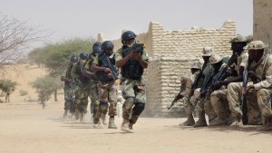 Nigerian special forces and Chadian troops participate with US advisors in the Flintlock exercise