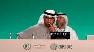 COP28 President Sultan Al Jaber