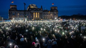 Germany Far-Right Protest