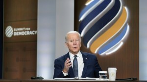 Biden speaks at the Summit for Democracy