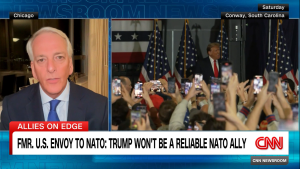 Ivo Daalder appears on CNN via video