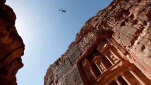 Middle East Jordan Drone