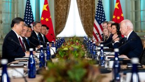 President Joe Biden Meets with China's President President Xi Jinping 