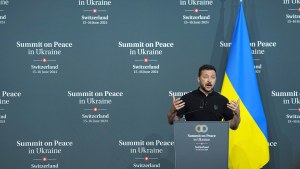 Ukrainian President Volodymyr Zelensky hosting Ukraine's Peace Summit