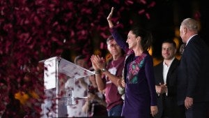 Mexico’s newly elected president, Claudia Sheinbaum
