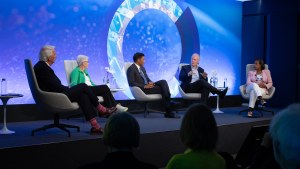 Susan Rice, Rajiv Shah, Gina McCarthy, and Chris Van Hollen join Ivo Daalder for a conversation on the role of foreign policy in the 2024 election. 