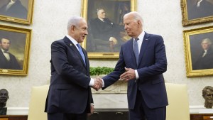 Netanyahu and Biden meet in the Oval Office