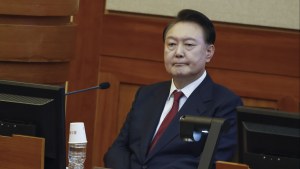 South Korean President Yoon suk-yeol attends the fourth hearing of his impeachment trial