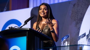 Honoree Shoba Pillay speaks at the 2024 Global Leadership Awards Dinner.