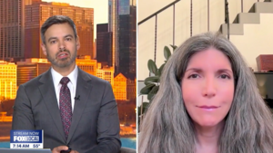 Cecile Shea appears on Fox 32 Chicago