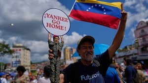 Venezuelan Protester