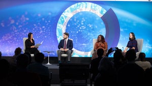 Speakers on the Council Stage