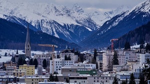 Photograph of Davos, Switzerland, site of the World Economic Forum's annual meeting