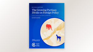 the 2025 Chicago Council Survey Annual Report on a beige background