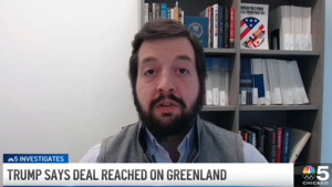 Craig Kafura speaks via video