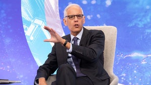 Julián Ventura speaking on the Council's stage