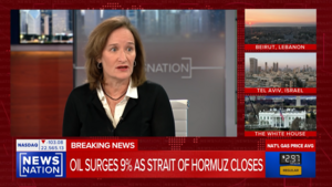 Rachel Bronson appears in studio at NewsNation