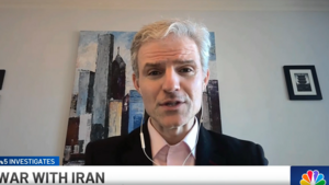 Paul Poast appears on NBC 5 via video