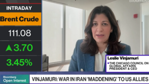 Leslie Vinjamuri joins Bloomberg via video