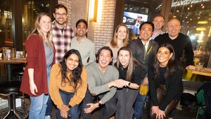 YP members at a Council event