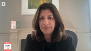 Leslie Vinjamuri speaks with Times News over video call.