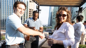 YP members at a Council event