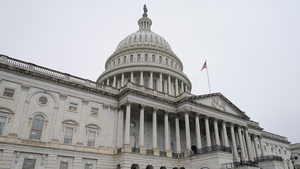 A general view of the US Capitol on June 23, 2023.